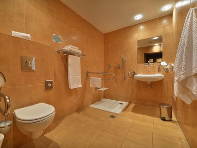 EA Hotel Sonata**** - безбарьерная ванная комната